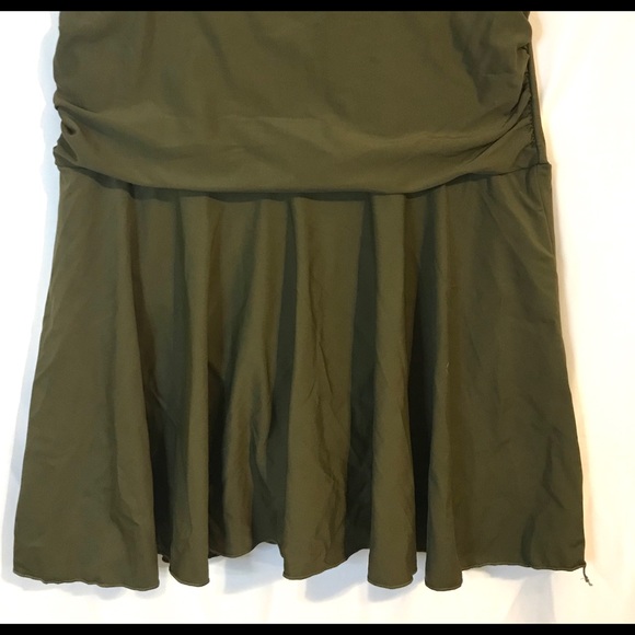 NWT Women’s One Piece Swim Dress Swimsuit- Large - Picture 4 of 12